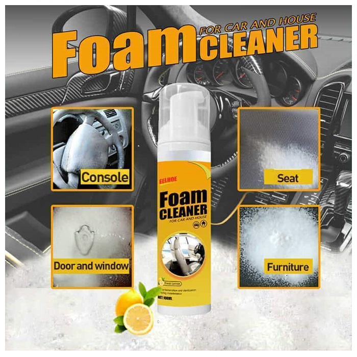 Buy Multifunction foam cleaner automotive seat cleaner Car seat